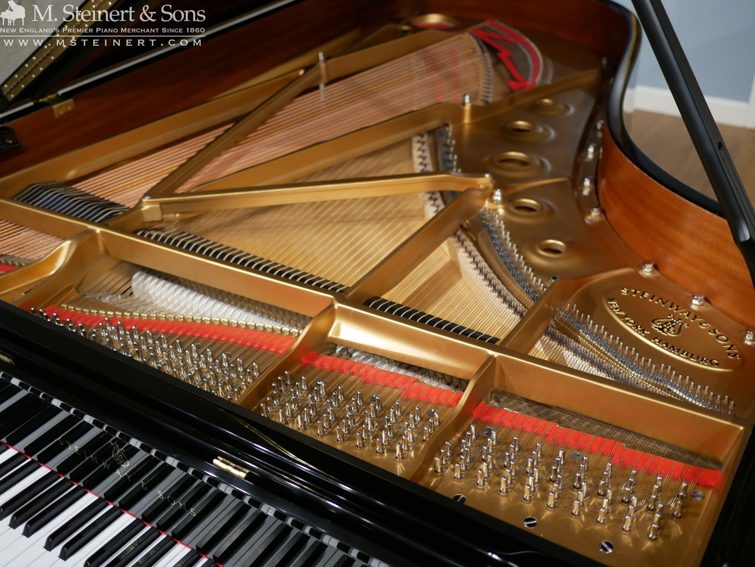 Steinway & Sons Model B At M. Steinert & Sons